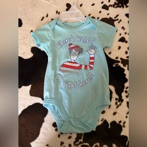 Where’s Waldo Baby Onesie
